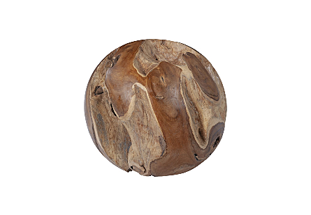 Teak Wood Ball, Extra Large