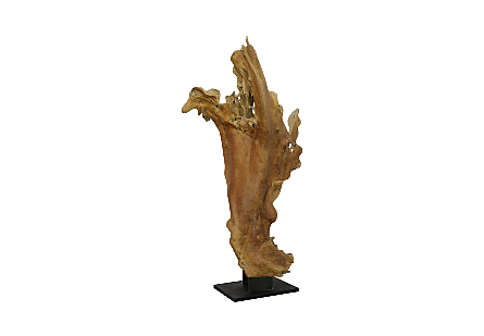 Teak Wood Sculpture Natural