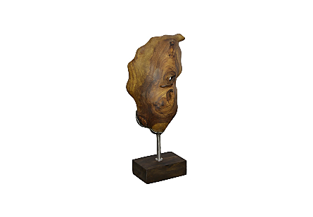 Metallurgy Wood Sculpture