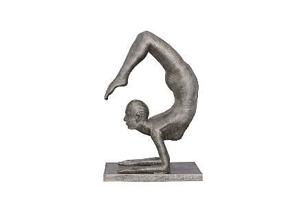 Handstand Scorpion Sculpture Aluminum