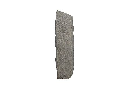 Cast Colossal Splinter Stone Sculpture Gray