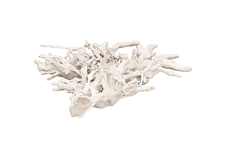 Teak Root Coffee Table Bleached, Square