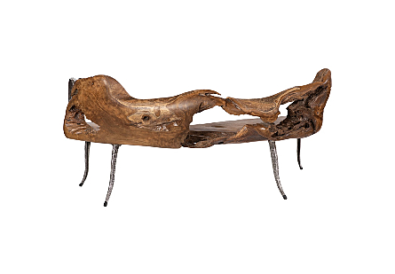 Graven Wood Bench Natural