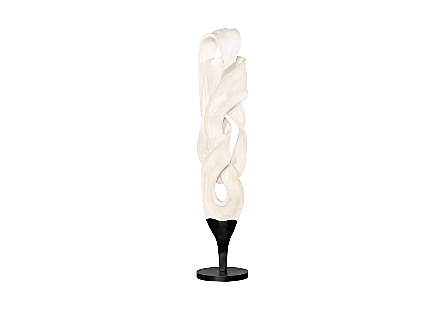 Dancing Sculpture, Smooth White