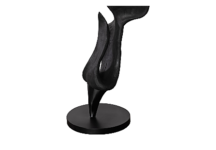 Dancing Root Sculpture Black