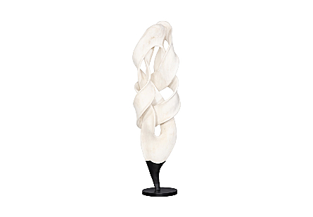 Dancing Sculpture, Smooth White