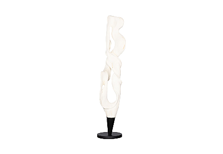 Dancing Sculpture, Smooth White