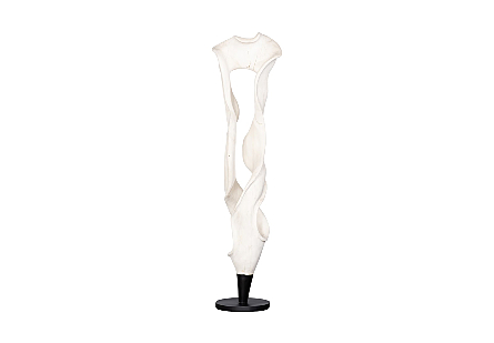 Dancing Sculpture, Smooth White