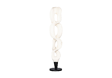 Dancing Sculpture, Smooth White