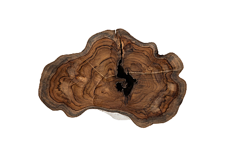 Teak Root Coffee Table Bleached