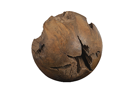 Teak Wood Ball, Large