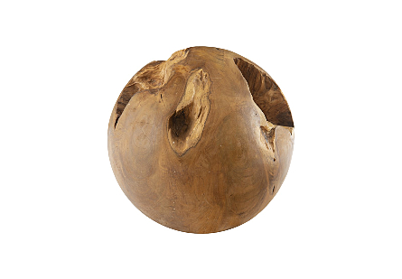 Teak Wood Ball, Small