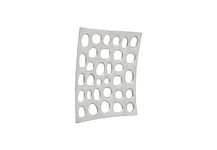 Polka Dot Wall Tile Silver