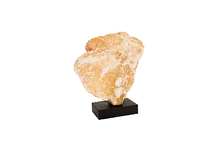 Stalagmite Sculpture on Wood Stand