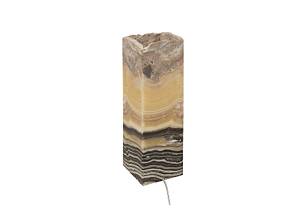 Onyx Lamp Square, Zebra