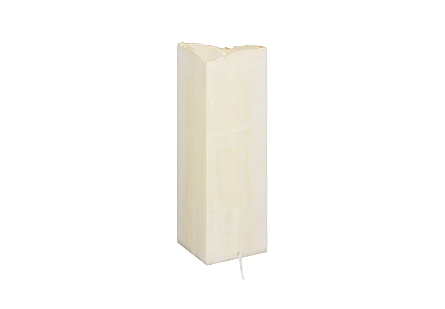 Onyx Lamp Square, White