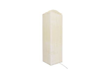 Onyx Lamp Square, White