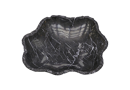 Marble bowl Black