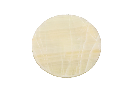 Lazy Susan Onyx Plate  Turntable