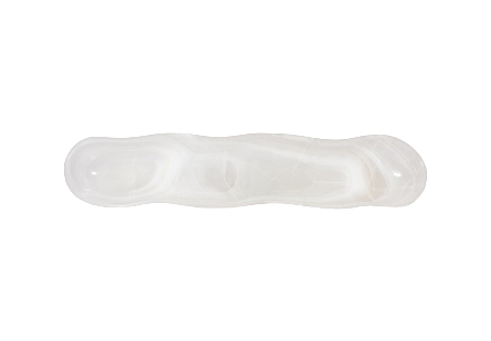 Onyx Canoe Bowl White