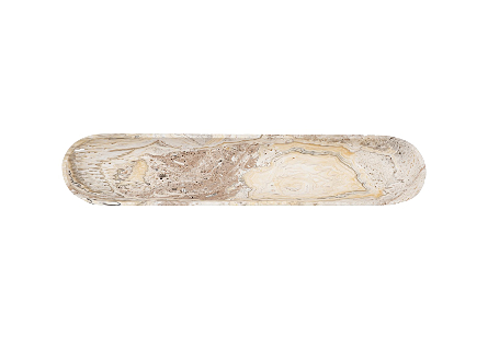 Onyx Canoe Bowl Zebra