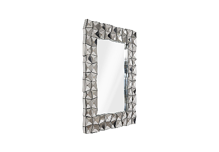 Divot Mirror Stainless Steel