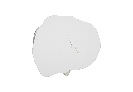 Log Stool Gel Coat White, LG