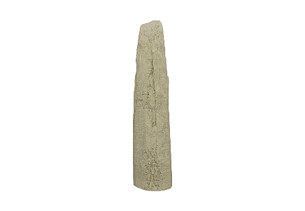 Cast Colossal Splinter Stone Sculpture Roman Stone