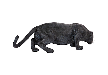 Panther Sculpture, Prowl Black