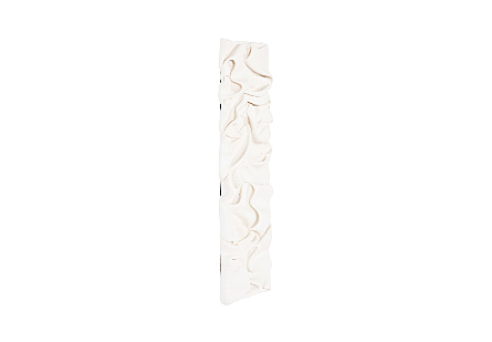 Drape Wall Art White Stone