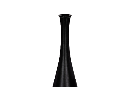 Trumpet Vase, Large Matte Black