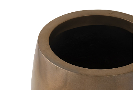 Classic Planter Polished Bronze, SM