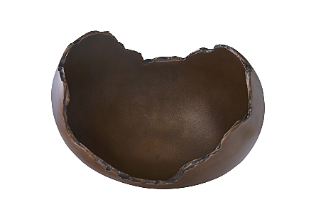 Burled Bowl Resin, Bronze Finish