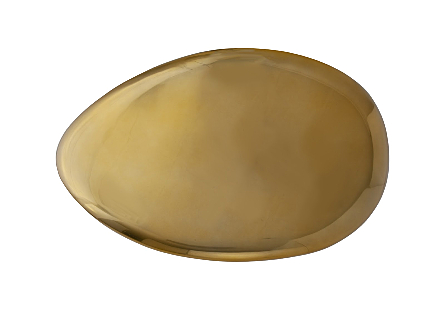 River Stone Coffee Table, Liquid Gold, Large