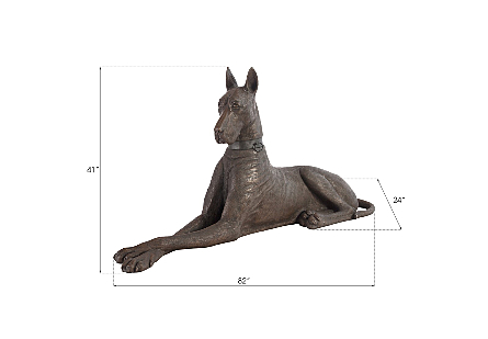 Great Dane Bronze, Right