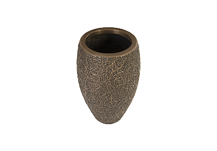 String Theory Planter Bronze, SM