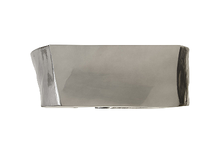 Plateada Hollow Console Liquid Silver