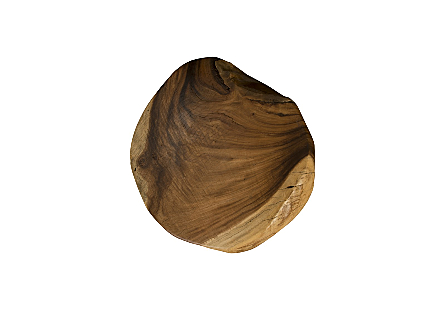 River Stone Sculpture Chamcha Wood