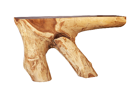 Colossal Bar Console Table Natural