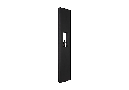 Atlas Wall Decor Rectangle, Black