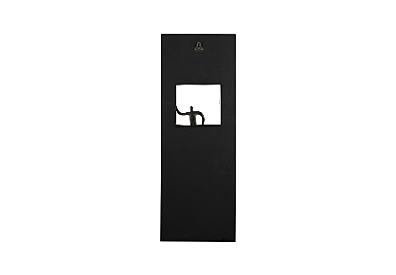 Atlas Wall Decor Rectangle, Black