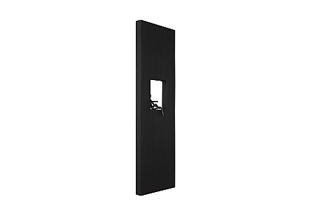 Atlas Wall Decor Rectangle, Black