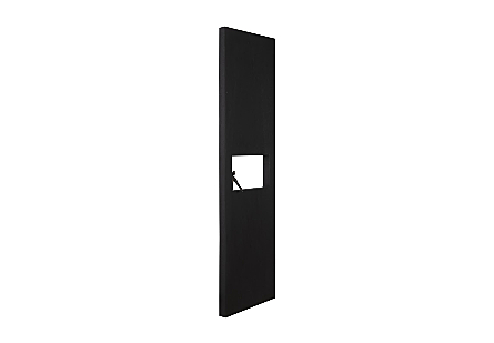 Atlas Wall Decor Rectangle, Black