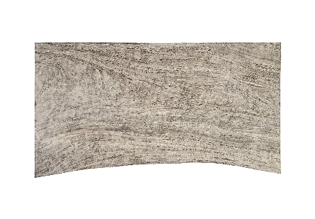 Waterfall Coffee Table Gray Stone