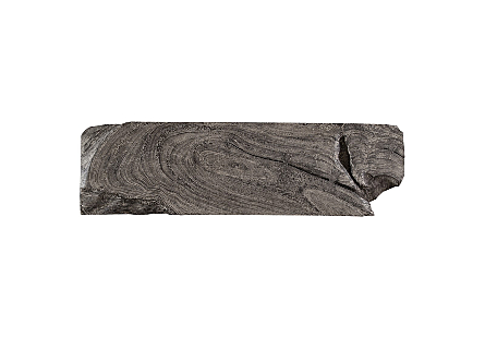 Freeform Bench Gray Stone