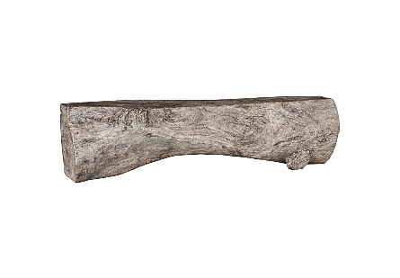 Bridge Bench Gray Stone