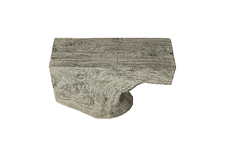 Freeform Console Table Gray Stone