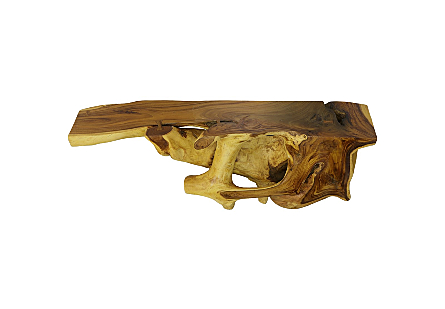 Colossal Freeform Console Table Natural