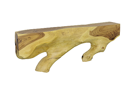 Colossal Freeform Console Table Natural