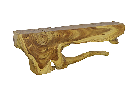 Colossal Freeform Console Table Natural